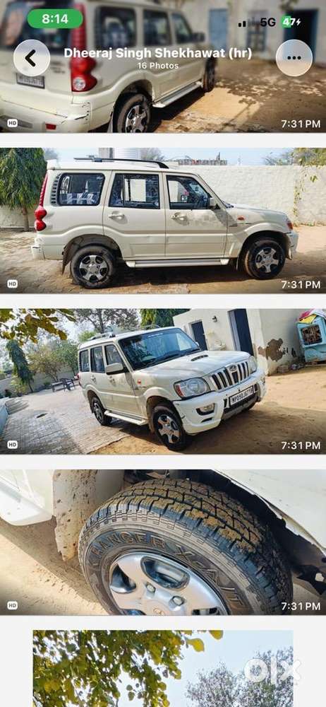Mahindra Scorpio Classic 2014 Diesel Good Condition
