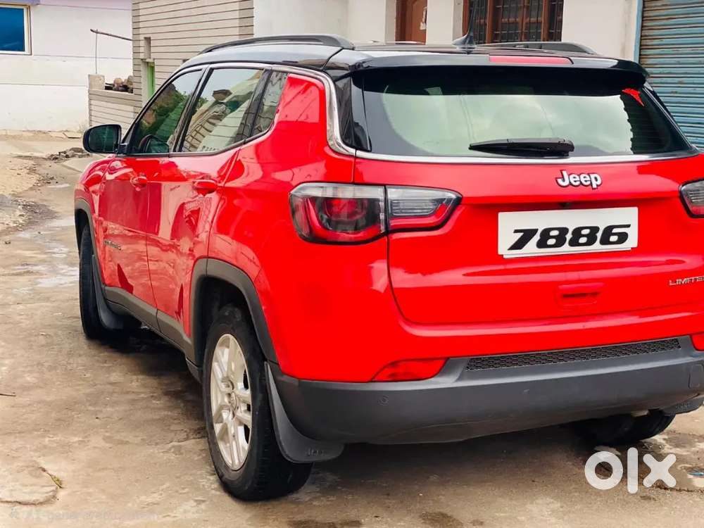 Doctor-driven 2018 Jeep Compass Limited (o)  Top Model  Exotica Red
