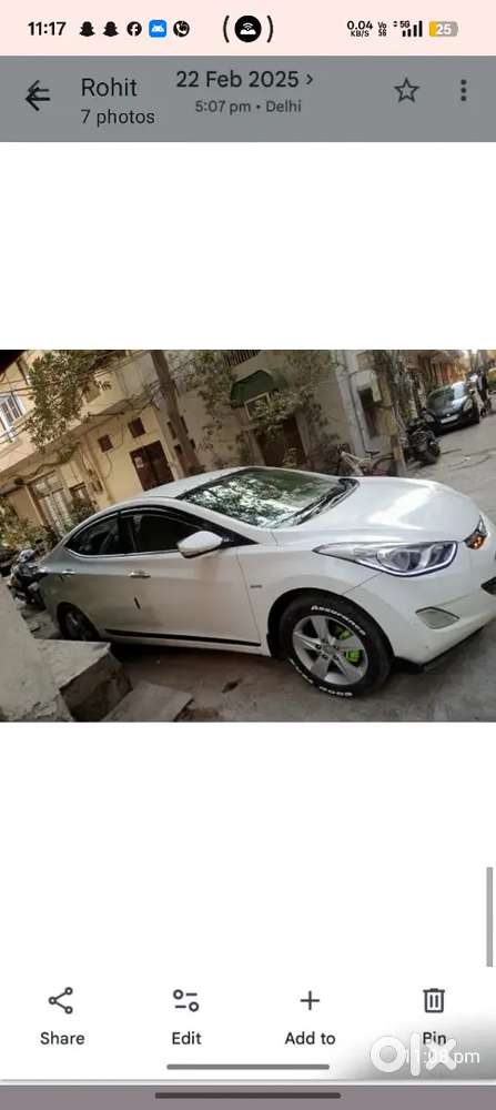 Fludic Elantra Best Condition 2013 Model 3rd Owner Best Condition