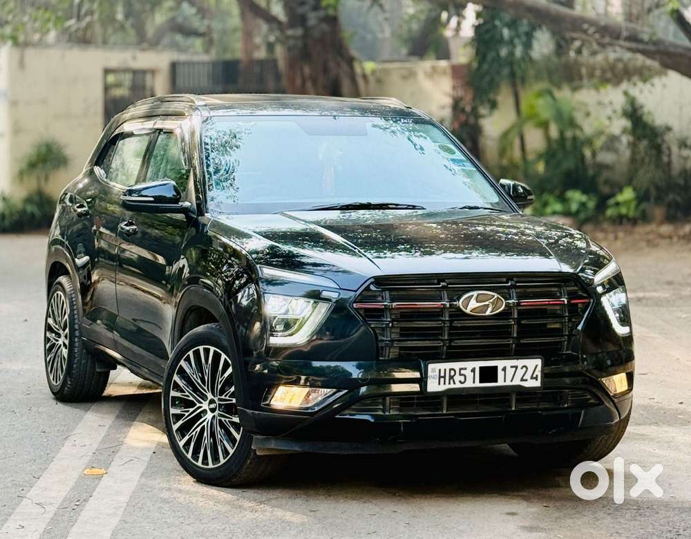 Hyundai Creta 1.5 S Plus Knight Petrol Dual Tone, 2024, Petrol