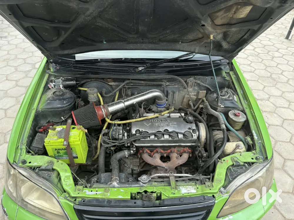 Car Engine Is In Good Condition