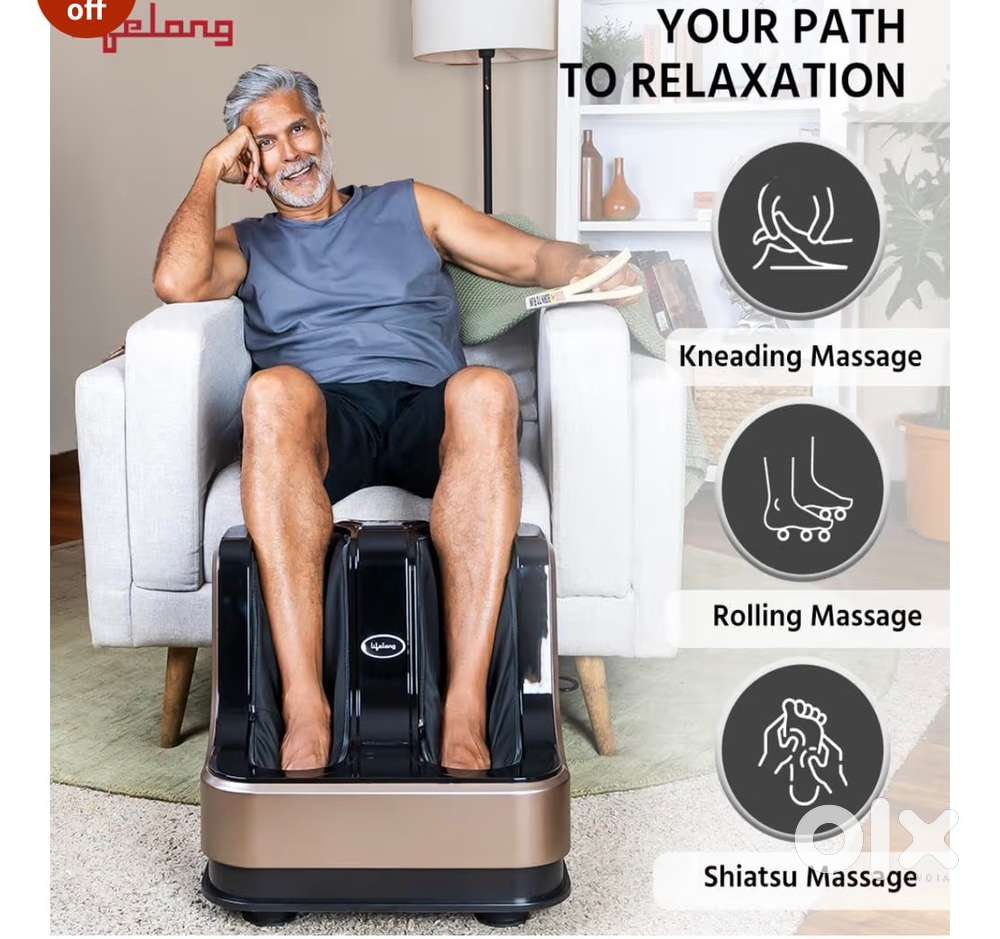 Lifelong Brand New Massager Two in one for foot and calves