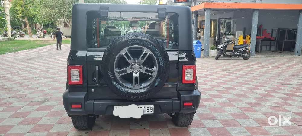 Black Mahindra Thar 4×4 31000 Driven Stock Condition Well Maintained