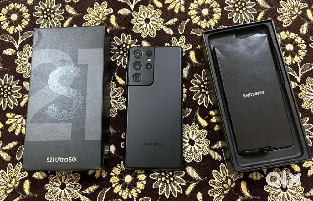 samsung s21 ultra 5g box Samsung galaxy s21 ultra 5g with box in brand new condition