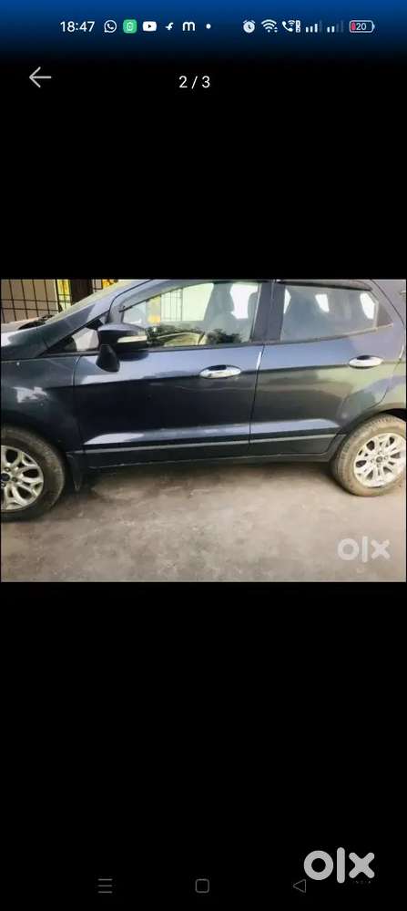 Ford Ecosport 2014 Diesel Manual 3rd Owner
