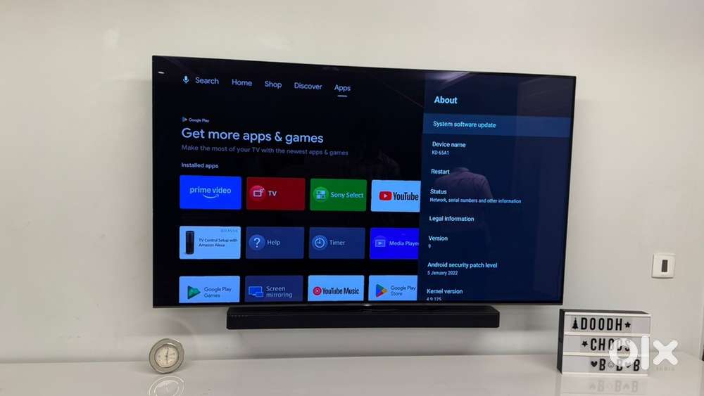 Sony Bravia OLED 4k Smart Tv 65 inch