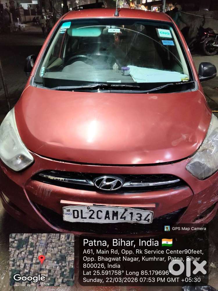 Hyundai I10 2011 Cng With Petrol And 130000 Km Driven