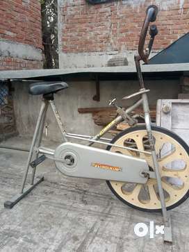 Old fashioned cheap exercise bike