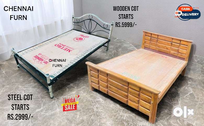 Olx steel cot best sale