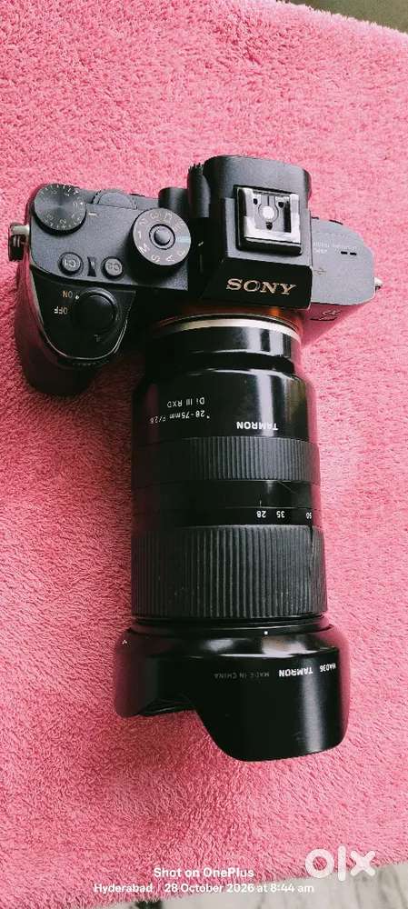 Sony 7r3 camara,2battries /28-75, lens 2.8,/flash,/camara bag