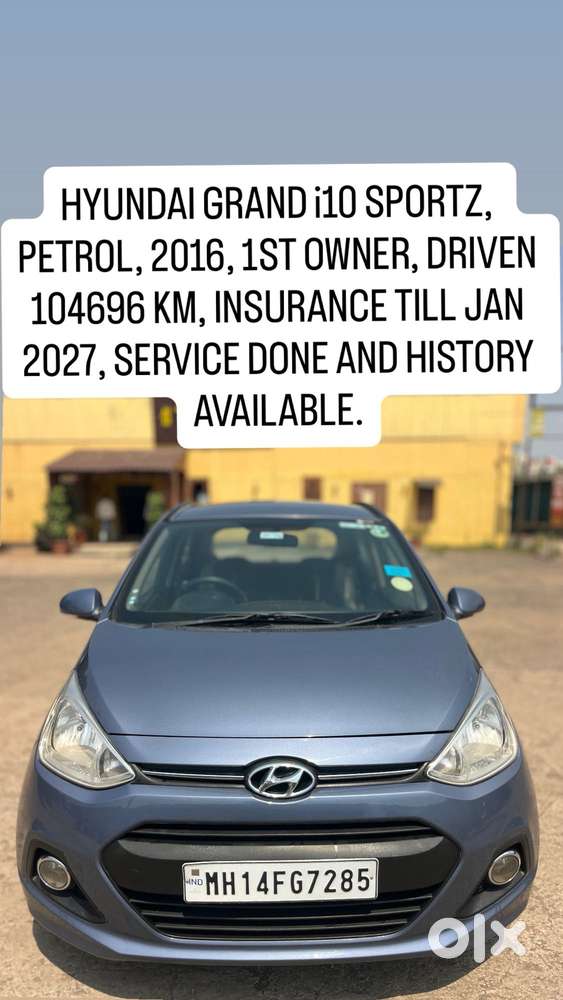 Hyundai Grand I10 Sportz, 2016, Petrol