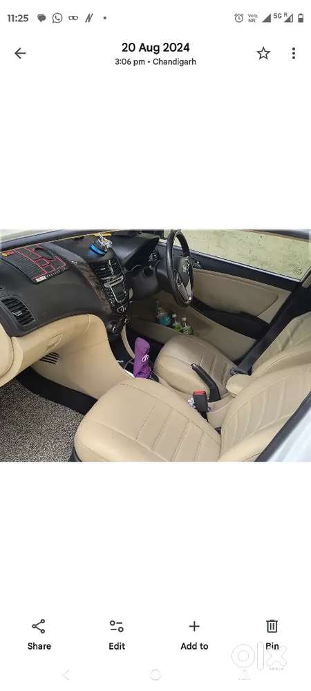 Tn 37 Reg. Hyundai Verna 2015 Automatic Diesel , Well Maintained