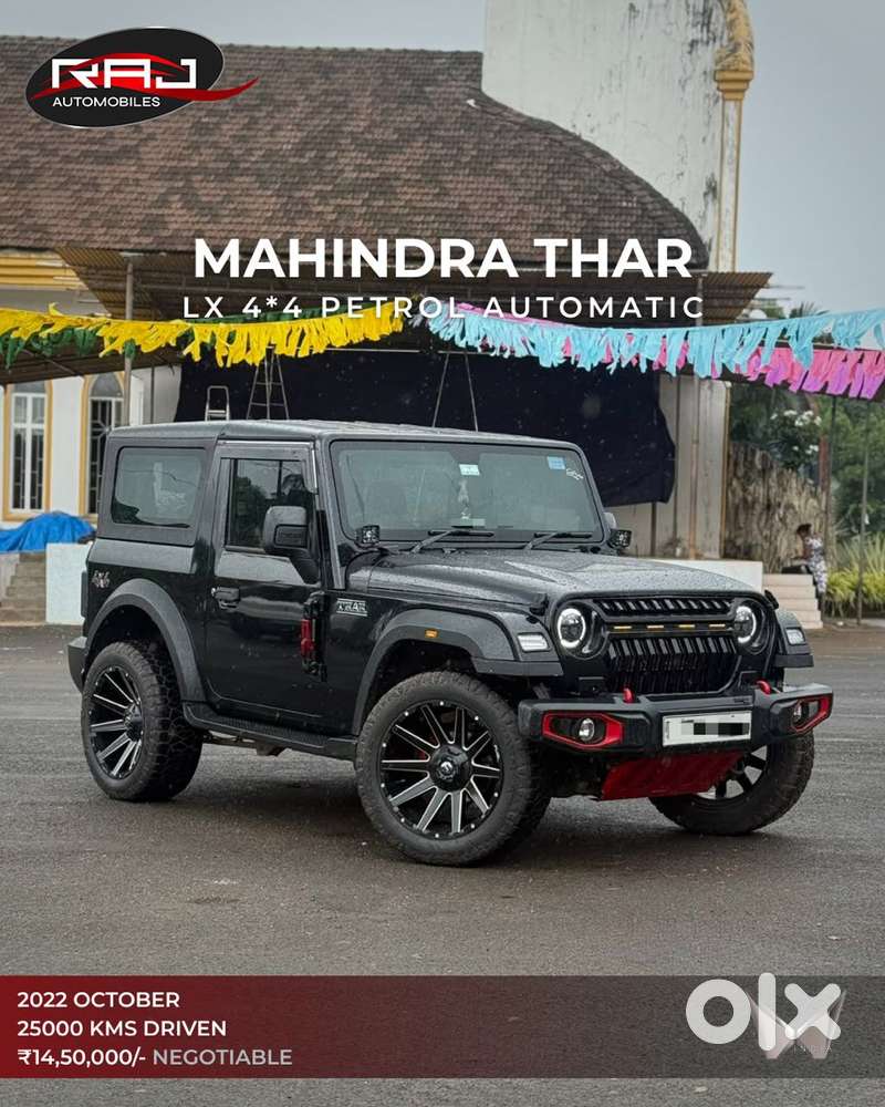 Mahindra Thar Lx 4-str Hard Top At, 2022, Petrol