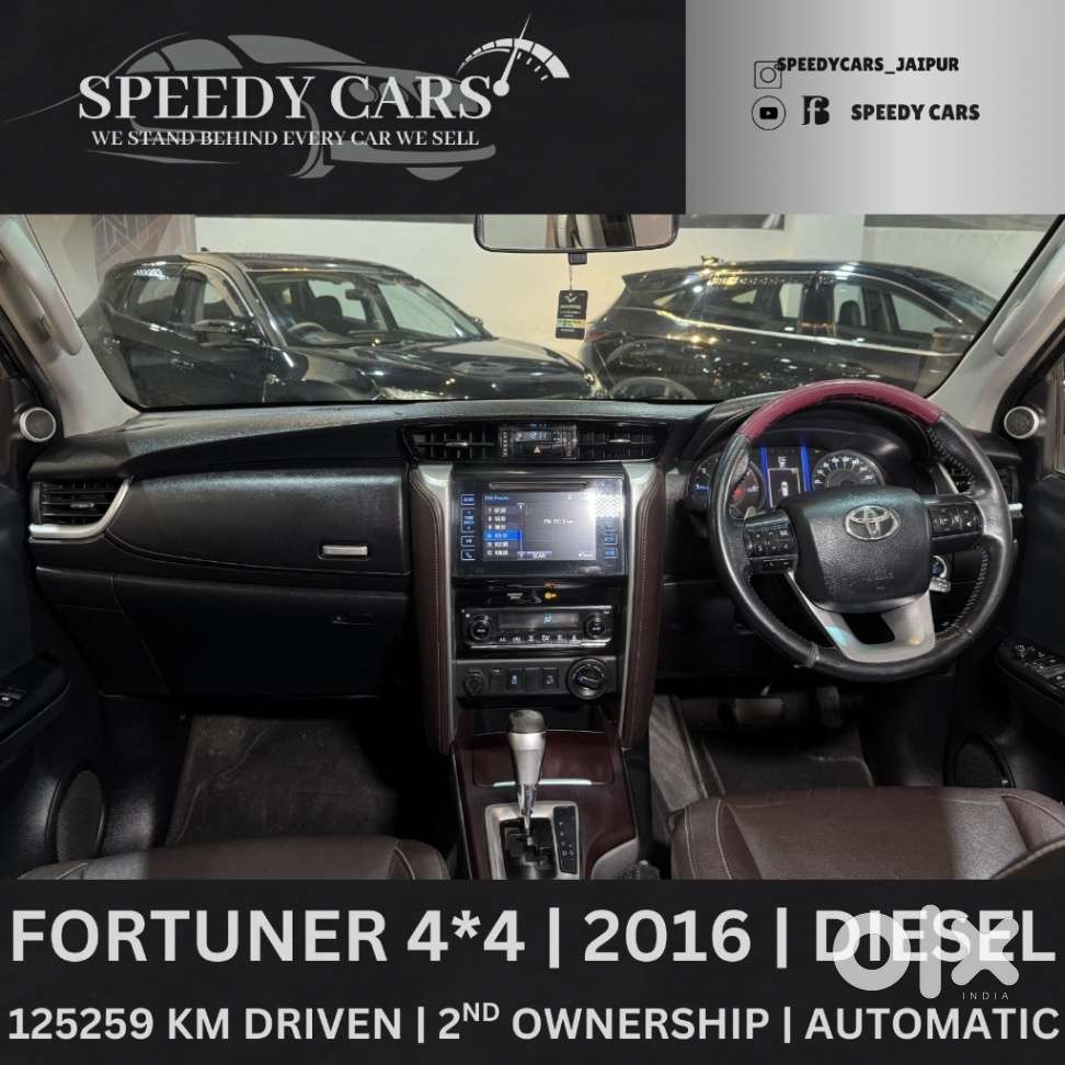 Toyota Fortuner 2.8 4wd At, 2016, Diesel