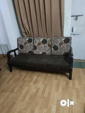 Wooden sofa deals set olx