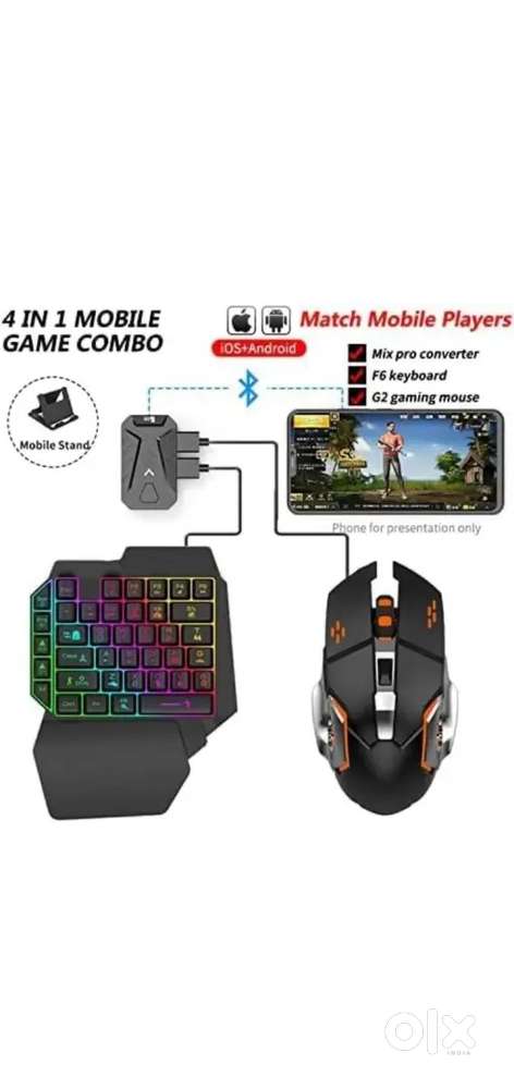 Gaming keyboard and mouse combo pack with RGB light only ₹1500