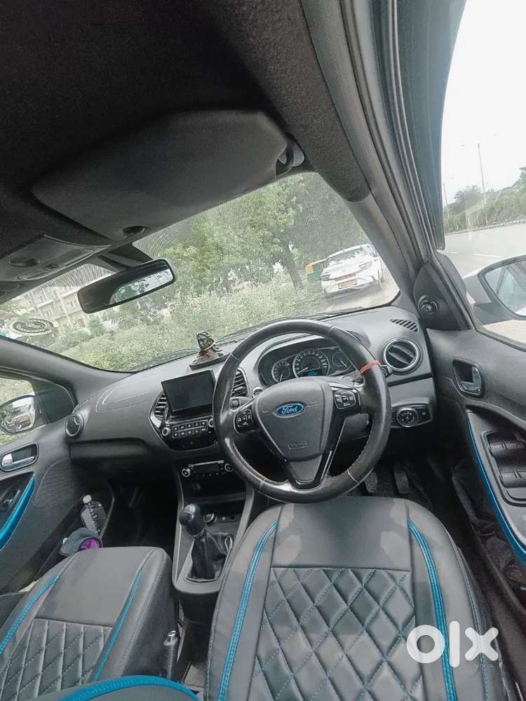 Figo Titanium Blu 2020 Model Cruise Control Activated