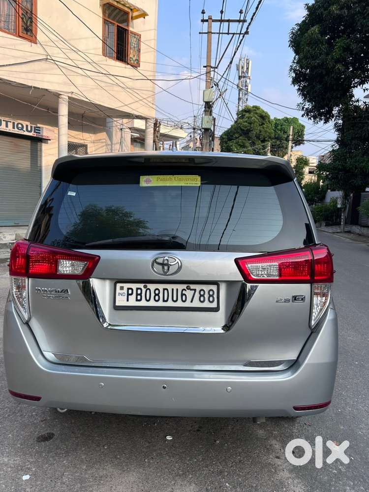 Toyota Innova Crysta 2017 Last