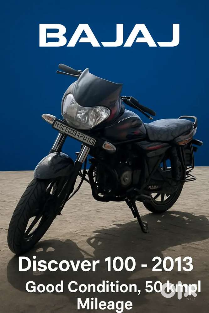100t Discover 100cc 2013 Model Motorcycle Bajaj Discover 100