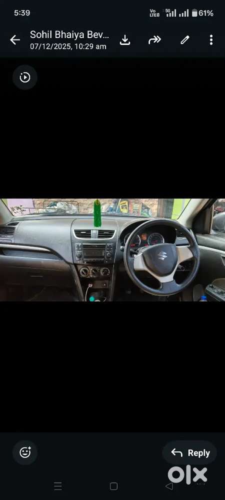 Suzuki Swift Vxi 2014  2nd Owner Singal Hand Drive