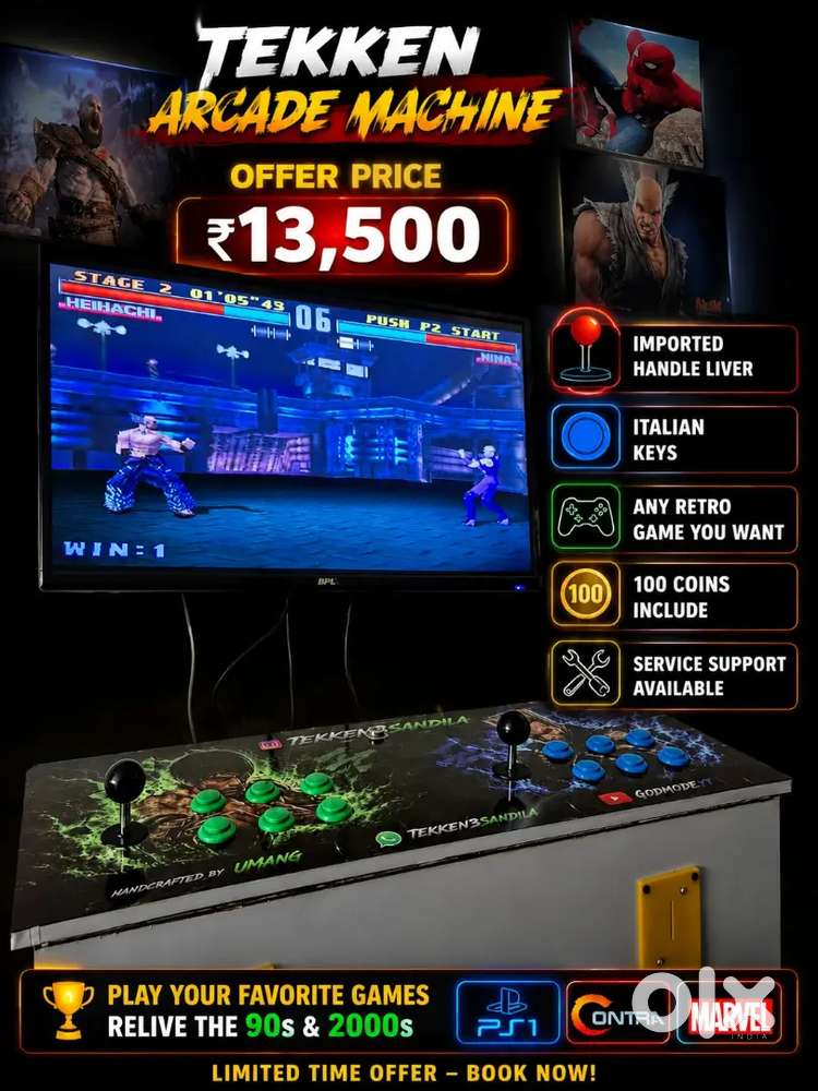 New Takken 3 Arcade box