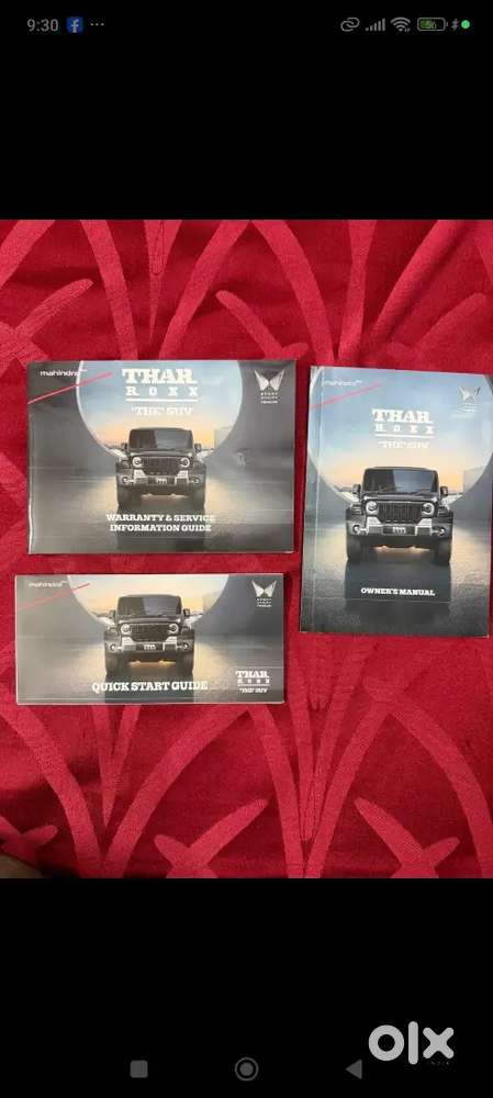 Thar Roxx Ax7 L 4*4 Top Model In Showroom Condition