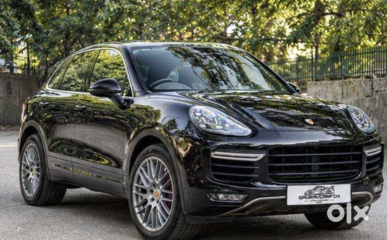 Porsche Cayenne Turbo, 2015, Petrol