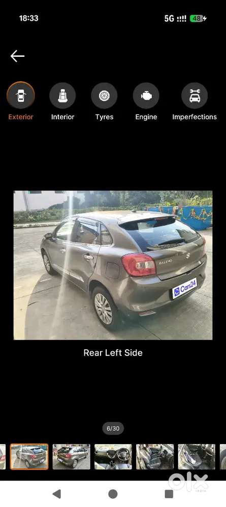Maruti Suzuki Baleno 2019. Full Inspection Report Available.