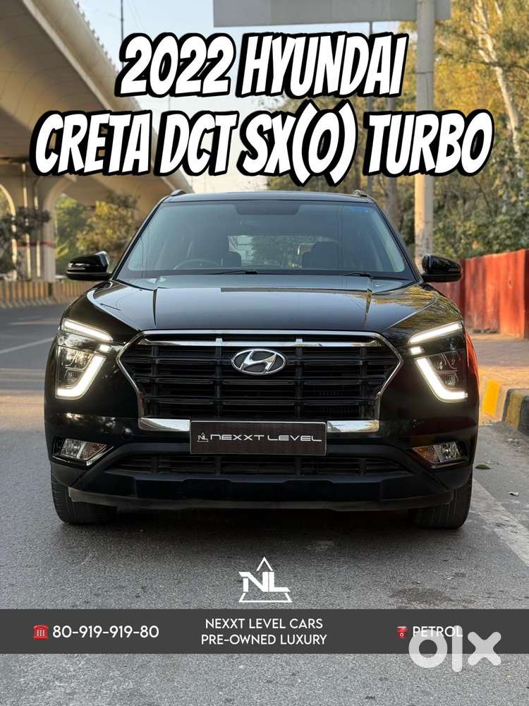 Hyundai Creta 1.4 Sx (o) Turbo Petrol Dct, 2022, Petrol