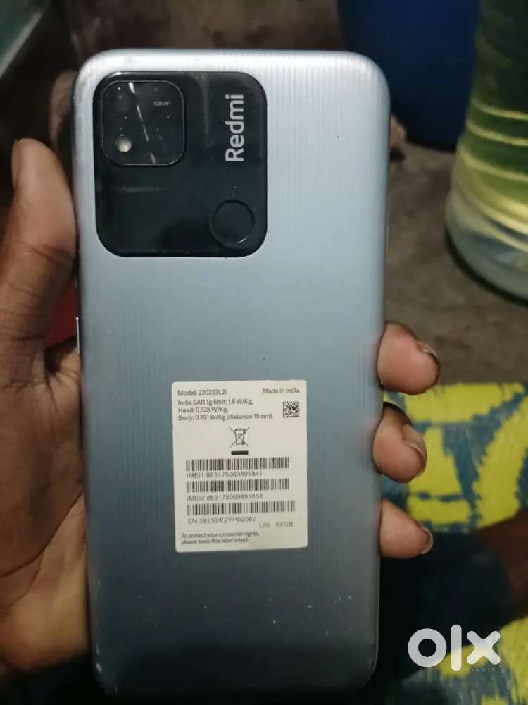 Redmi 10A 4GB RAM 64GB  Only 4 Months Old  Battery Good  Fingerprin
