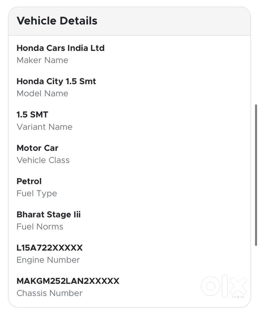 Honda City 2011 Cng & Hybrids Well Maintained