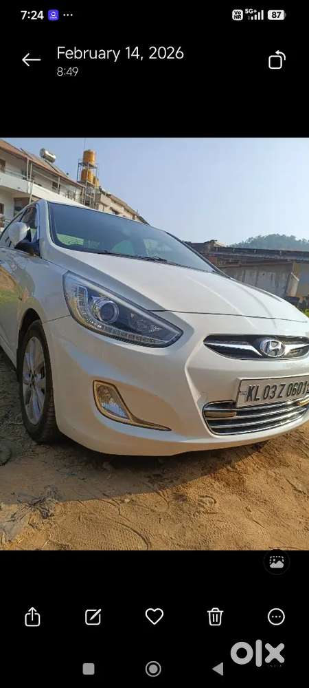 Hyundai Verna Sx 2015
