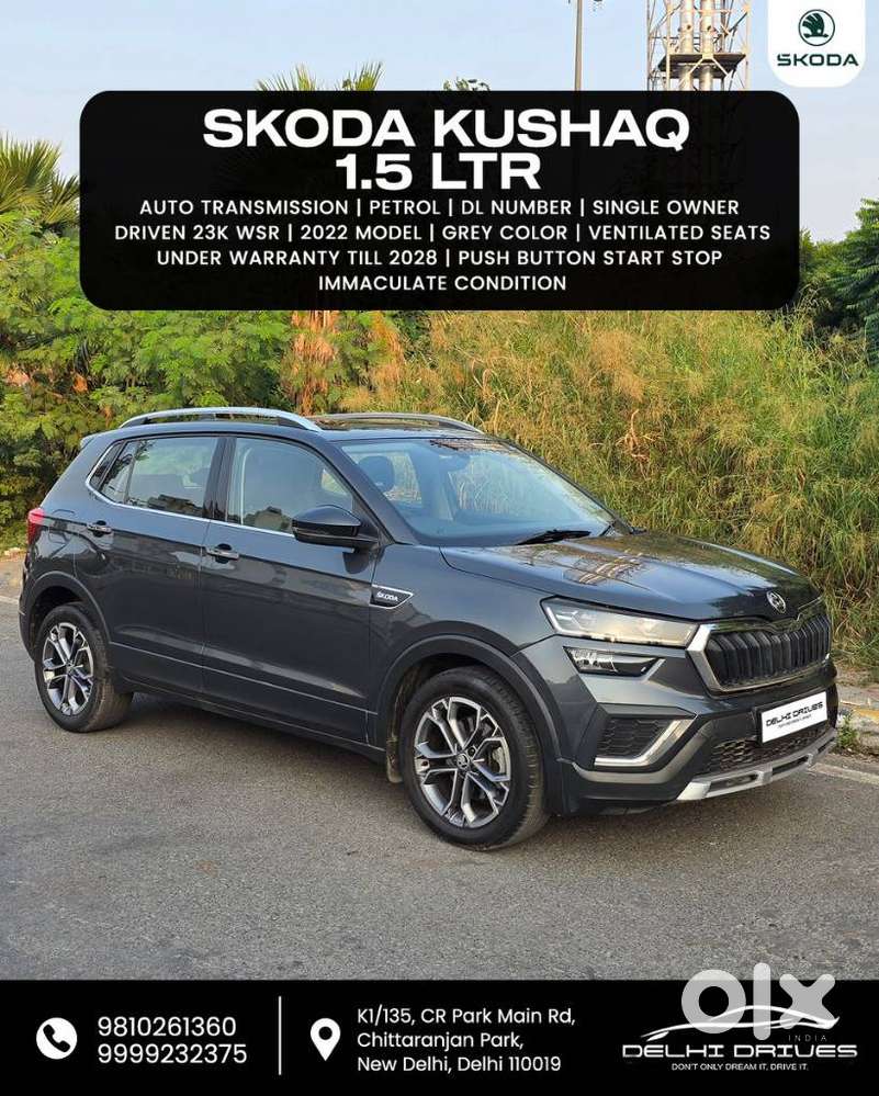 Skoda Kushaq 1.5 Tsi Style (6 Airbags) Dsg, 2022, Petrol