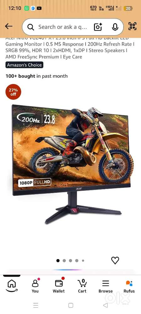 Monitor, keyboard, mouse,usb hub, gaming headset