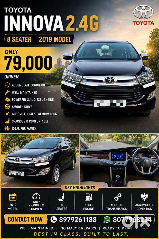 2019 Toyota Innova Crysta