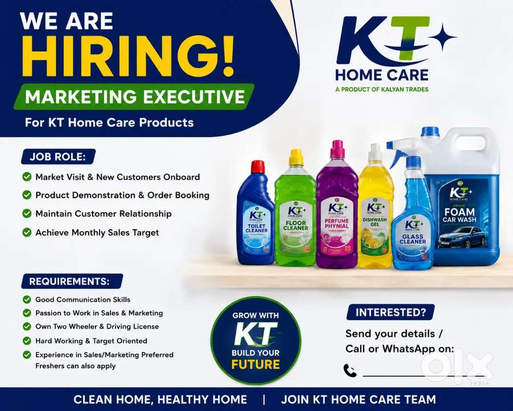 Marketing Executive Required