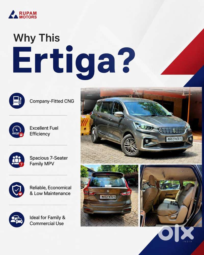 Maruti Suzuki Ertiga Zxi (o) Cng [ ], 2021, Cng & Hybrids