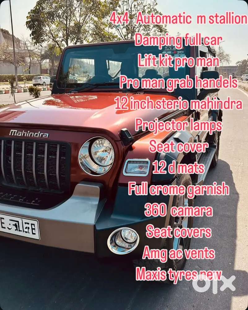 Thar Top Model 4x4 Automatic 21000km Done