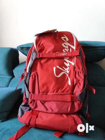 Sky bag red colour shop