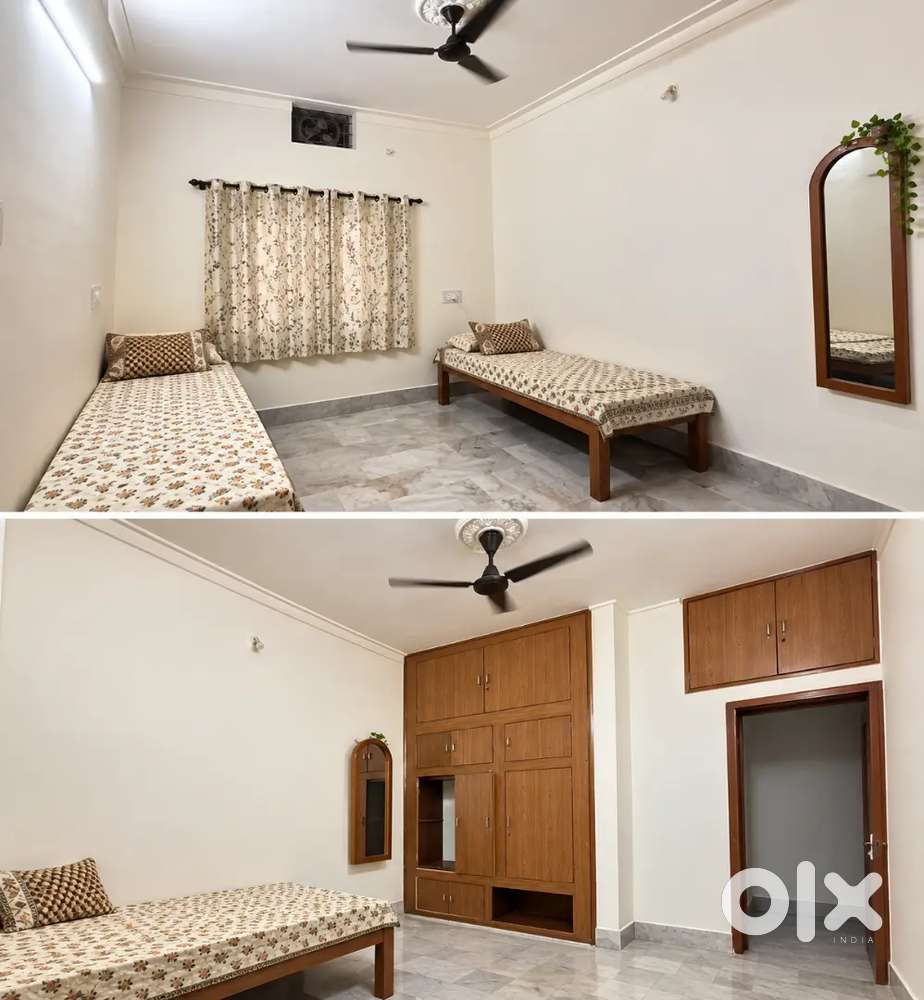 Female flatmate required for 3 BHK flat(4000 per room and sharing 2000