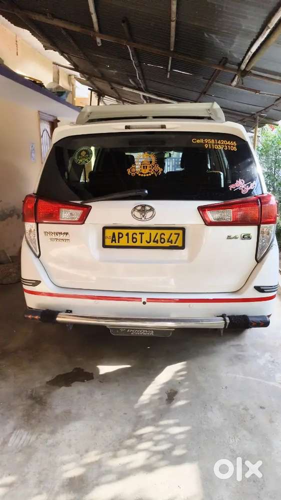 Toyota Innova Crysta 2017 2nd Owner Diesel