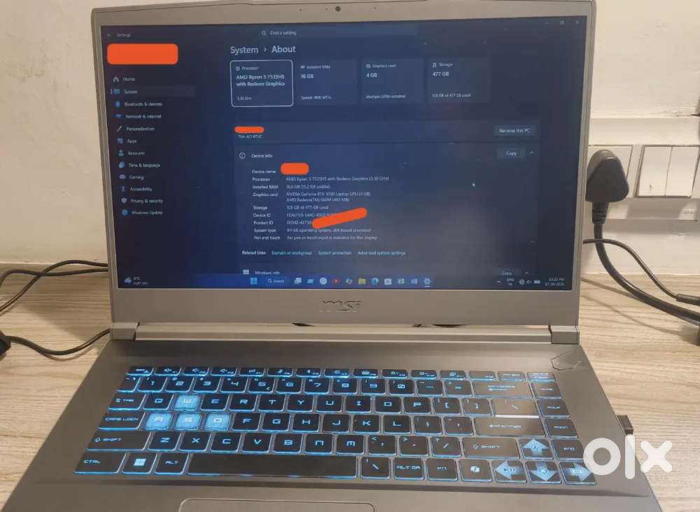 MSI Thin 15