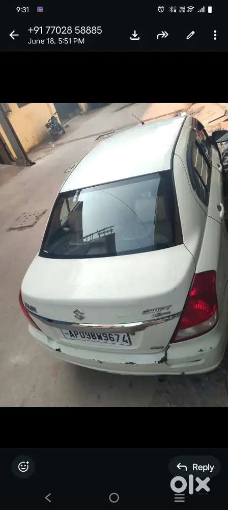 Maruti Suzuki Dzire 2009 Diesel 149000 Km Driven