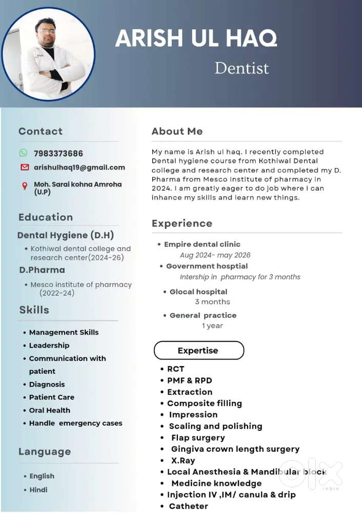 Dental hygienes & D.Pharma