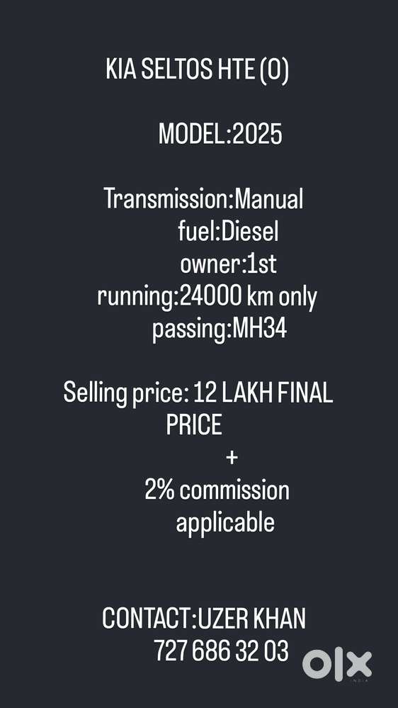 Kia Seltos G1.5 6mt Hte (o), 2025, Diesel