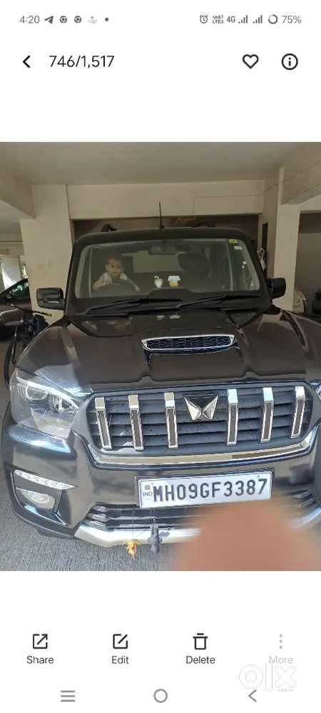 Mahindra Scorpio Classic 2023 Diesel 24000 Km Driven Weell Mentioned