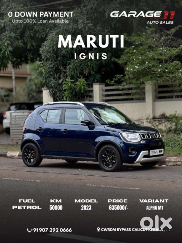 Maruti Suzuki Ignis 1.2 Alpha Mt, 2023, Petrol
