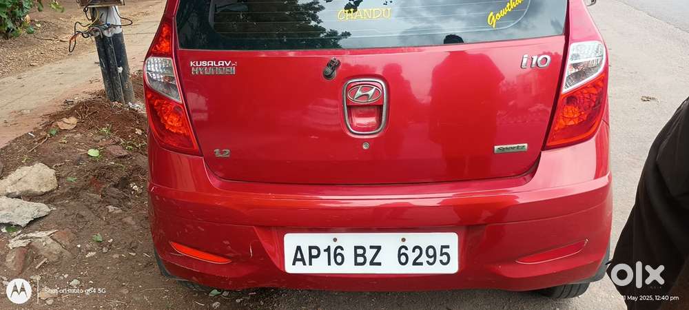 Hyundai I10 Sportz – 2012 Model  30,000 Kms