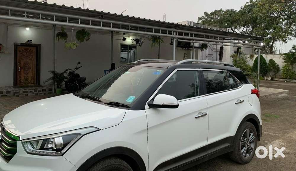 Hyundai Creta 2017 Sx Plus Dual Tone Petrol 73000 Km Driven