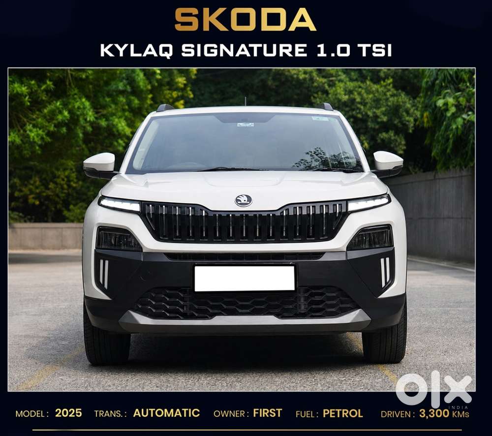 Skoda Kylaq Signature At, 2025, Petrol